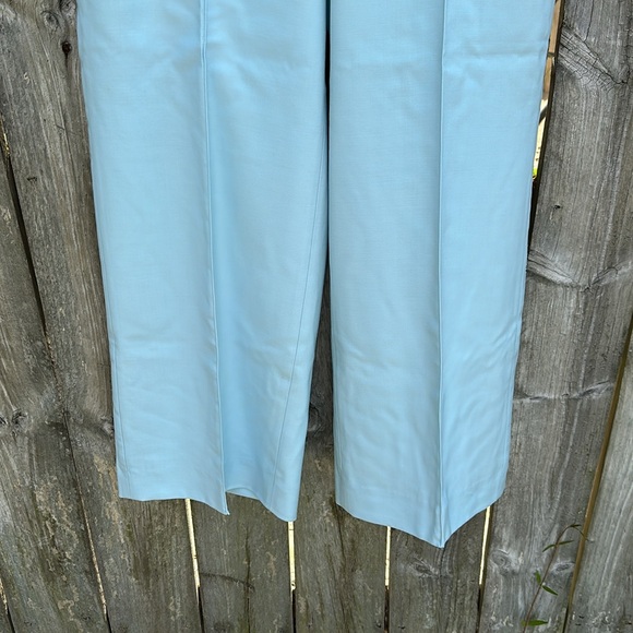 J.Crew Full Length Wide Leg Tuxedo Pant in Italian Wool for Women - Picture 8 of 13